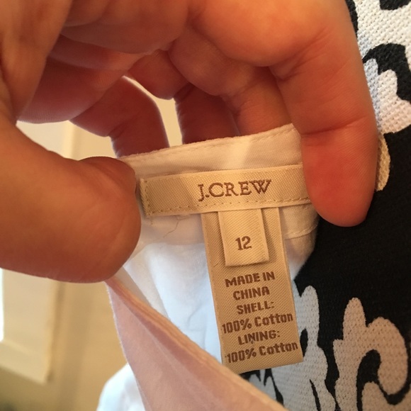 J. Crew spaghetti strap white 100% cotton top - Picture 3 of 4